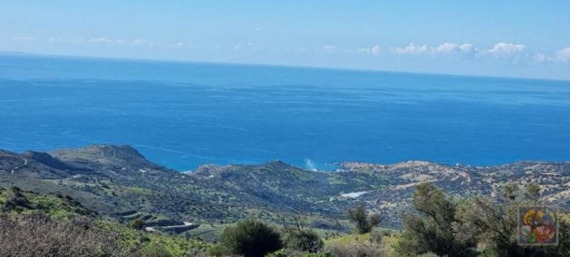 Sakturia Kreta, Baugrundstück in der Nähe von Sakaturia Südküste 9800 m² mit unverbaubarem Meerblick Grundstück kaufen